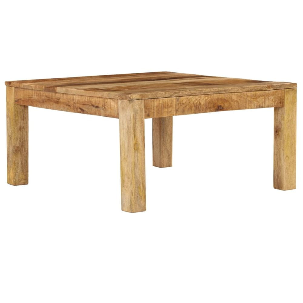 Petromila vidaXL Konferenčný stolík z mangovníkového dreva 80x80x40 cm
